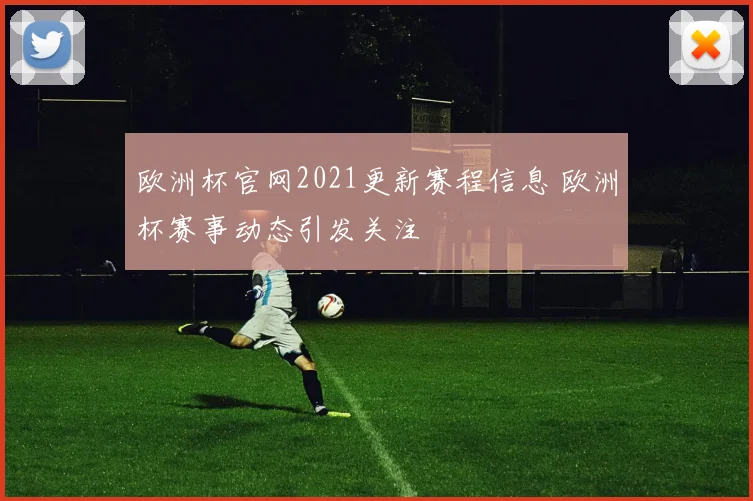 欧洲杯官网2021更新赛程信息 欧洲杯赛事动态引发关注