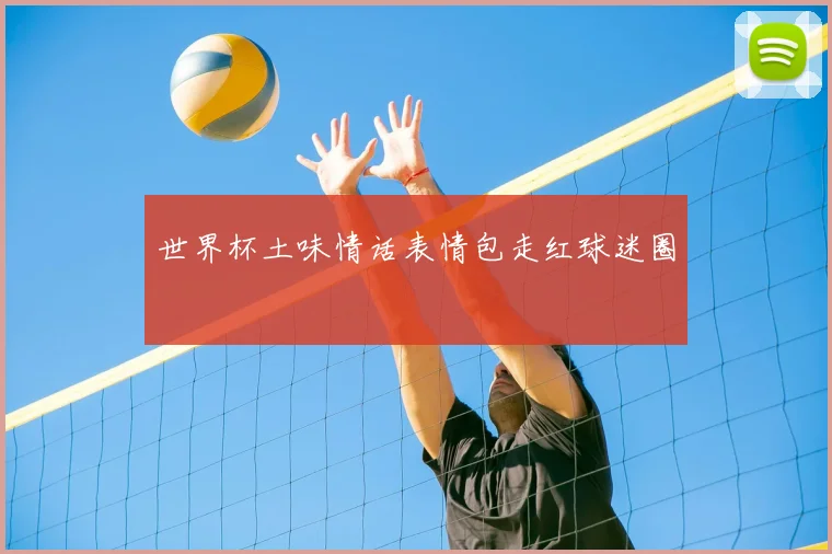 世界杯土味情话表情包走红球迷圈